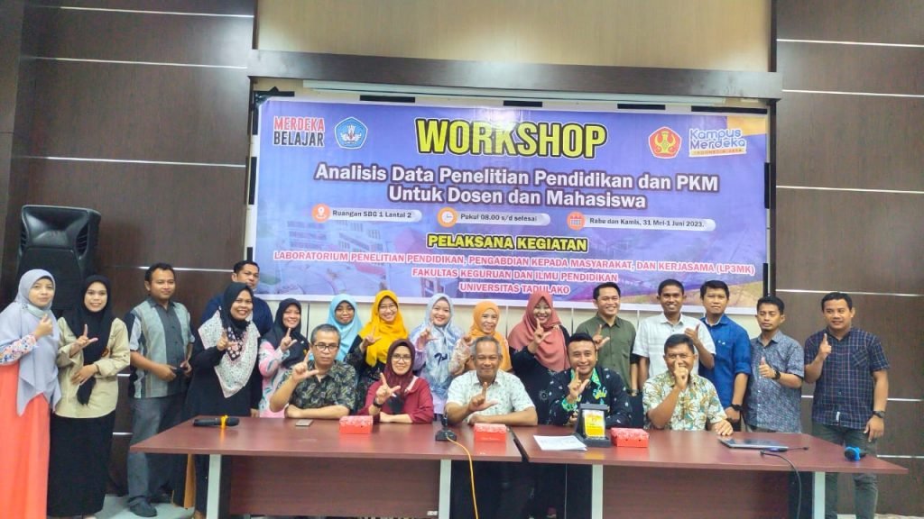 Workshop Analisis Data Penelitian: Mengasah Keterampilan di FKIP Universitas Tadulako